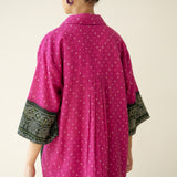 Very Berry Elevated Cotton Slub Coord Set - Berry