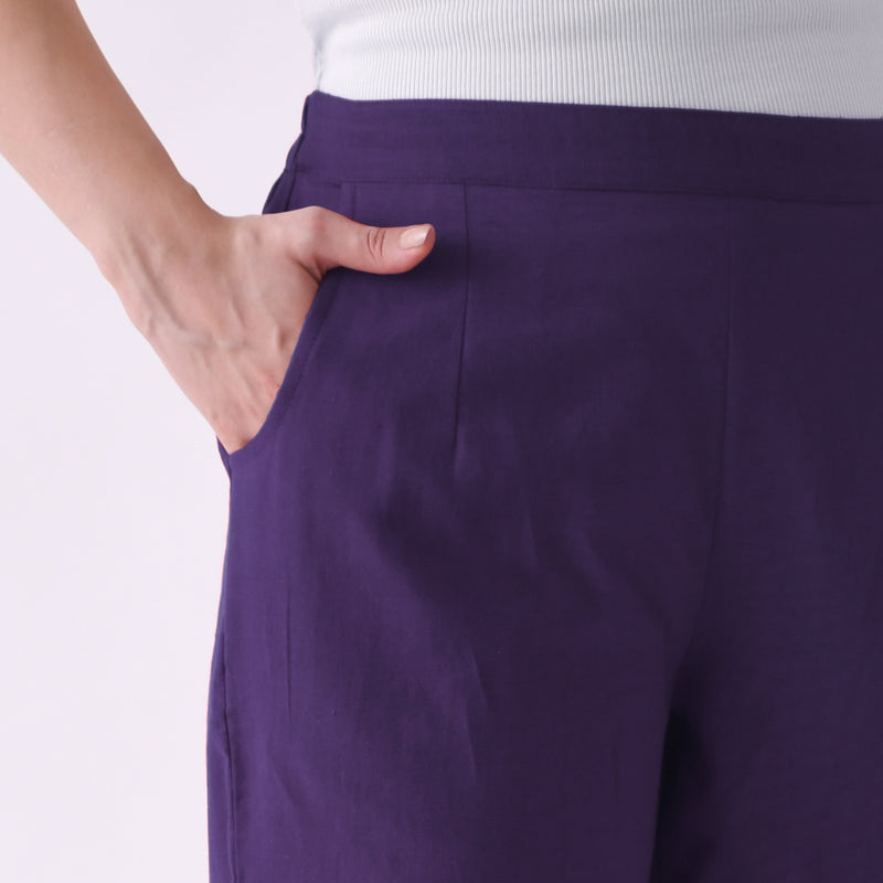 Violet Cotton AMPM Pants