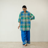 Lemon Drop Embroidered Elevated Cotton Slub Coord Set - Multicolour