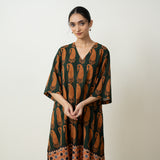 Banno Elevated Cotton Slub Kurta Set - Bottle Green