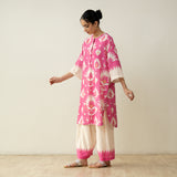 Lovey Dovey Elevated Cotton Slub Coord Set - Cassata Pink