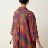 Spade Statement Cotton Slub Kurta - Multicolour