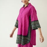Very Berry Elevated Cotton Slub Coord Set - Berry