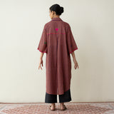 Spade Statement Cotton Slub Kurta - Multicolour