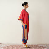 Nomad Statement Cotton Slub Jumpsuit - Tomato Red