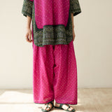 Very Berry Elevated Cotton Slub Coord Set - Berry