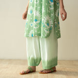 Lovey Dovey Elevated Cotton Slub Coord Set - Mint Mayo