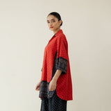 Cherry Pop Elevated Coord Set - Black & Cherry Red