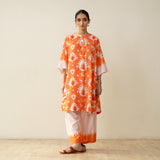 Lovey Dovey Elevated Cotton Slub Coord Set - Peachy Peach