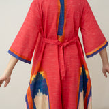 Nomad Statement Cotton Slub Jumpsuit - Tomato Red
