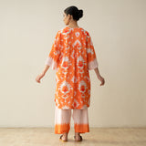 Lovey Dovey Elevated Cotton Slub Coord Set - Peachy Peach