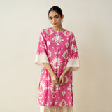 Lovey Dovey Elevated Cotton Slub Coord Set - Cassata Pink