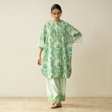 Lovey Dovey Elevated Cotton Slub Coord Set - Mint Mayo