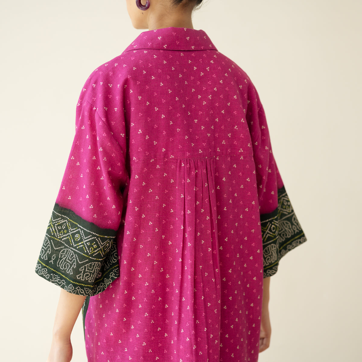 Very Berry Elevated Cotton Slub Coord Set - Berry