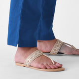 Classic Blue Cotton AMPM Pants