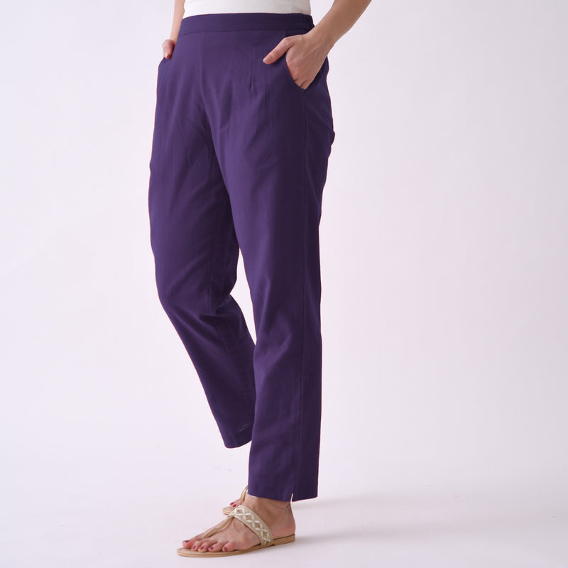 Violet Cotton AMPM Pants