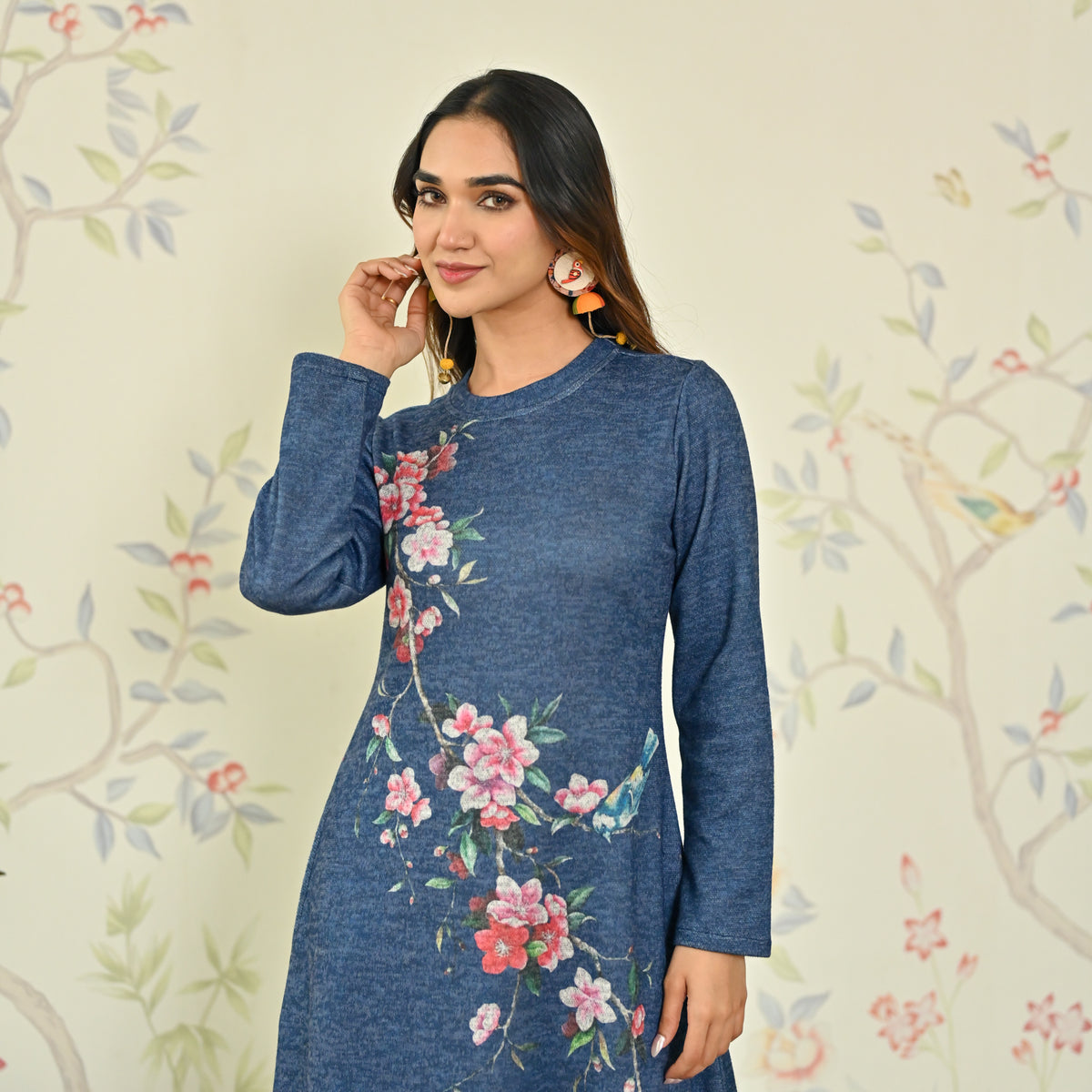 navy blue dress for baby girl Winter Dresses main image 0