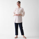 Navy Cotton AMPM Pants