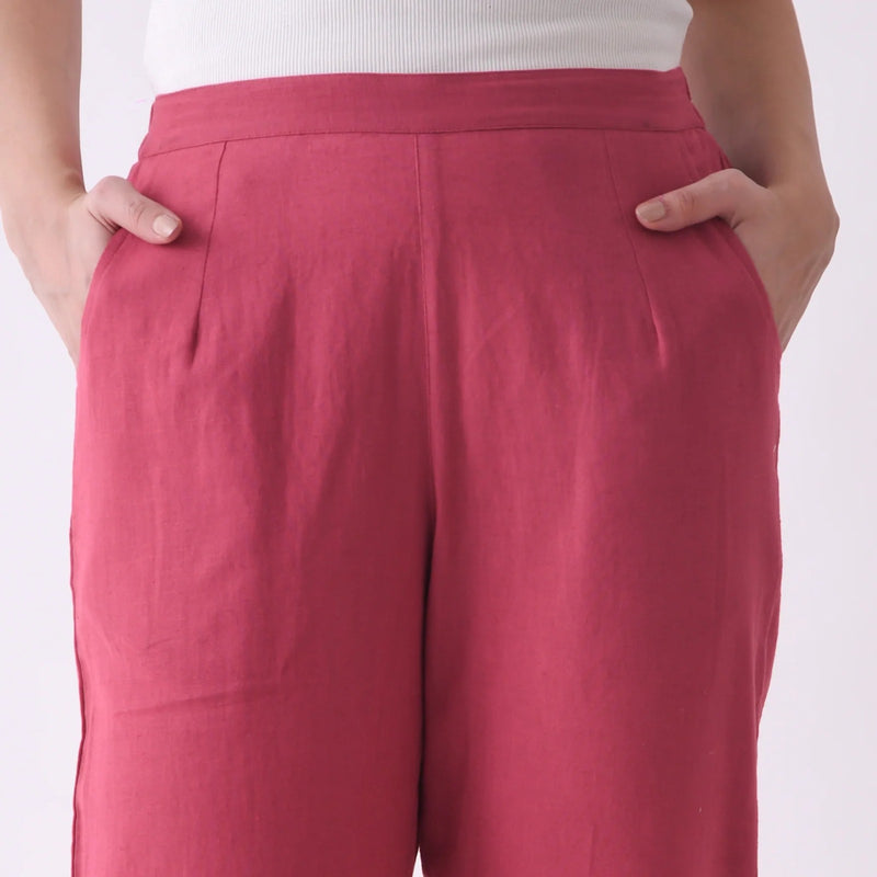 Crimson Cotton AMPM Pants