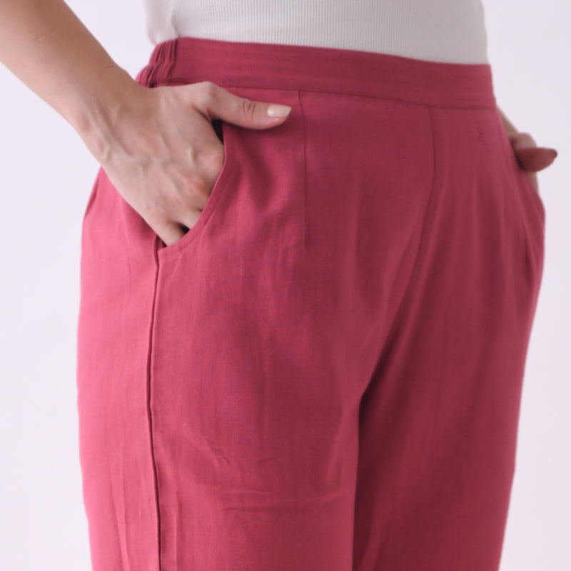 Crimson Cotton AMPM Pants