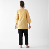 Black Cotton AMPM Pants