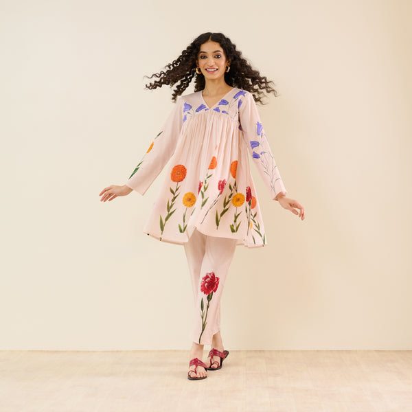 At The Florist’s Cotton Co-ord Set - Off White