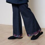 Rosy Woollen Coord Set - Black