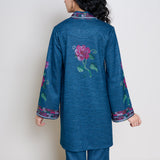 Rosy Woollen Coord Set - Transformative Teal