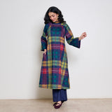 Notebook Woollen Kurta - Multicolour