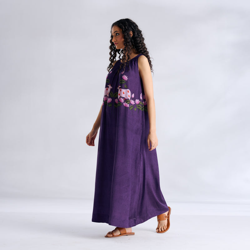 Surbhi Shantoon Maxi Dress - Violet