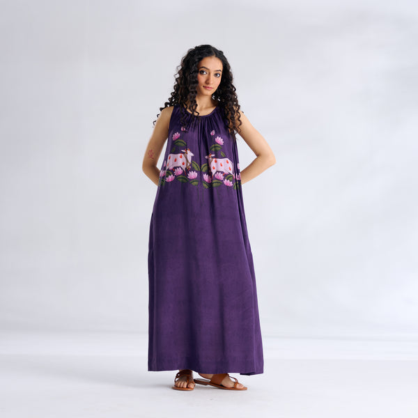 Surbhi Shantoon Maxi Dress - Violet