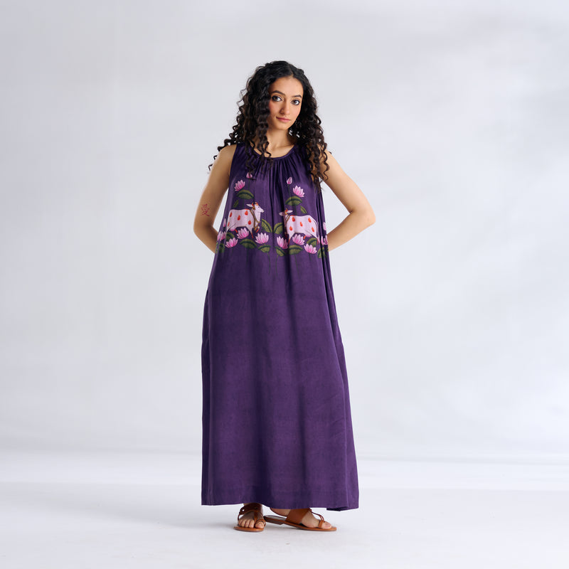 Surbhi Shantoon Maxi Dress - Violet