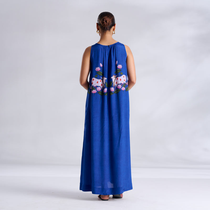 Surbhi Shantoon Maxi Dress - Royal Blue