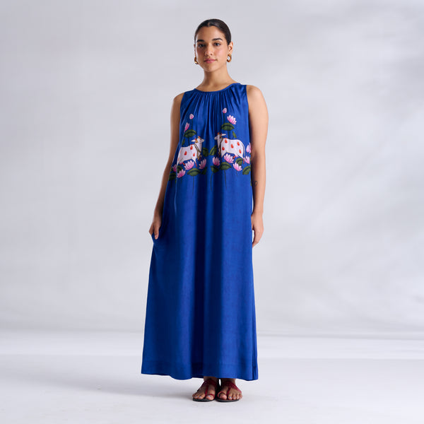 Surbhi Shantoon Maxi Dress - Royal Blue