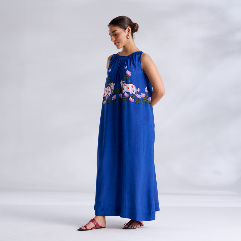 Surbhi Shantoon Maxi Dress - Royal Blue