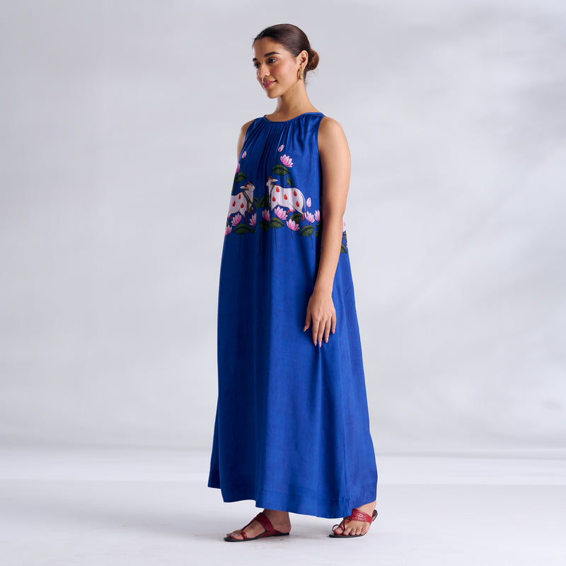 Surbhi Shantoon Maxi Dress - Royal Blue