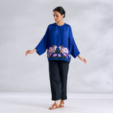 Surbhi Shantoon Shirt - Royal Blue