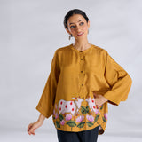 Surbhi Shantoon Shirt - Golden Yellow