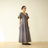 Sunday Slub Cotton Maxi Dress - Charcoal