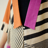 Mix and Match Slub Cotton Shrug Set - Tangerine & Candy Pink