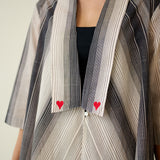 Rose Mulmul Cotton Shrug Set - Black