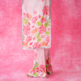 Chameli Statement Modal Palazzo Set - Cloudy Pink