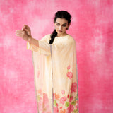 Chameli Statement Modal Palazzo Set - Butter Yellow