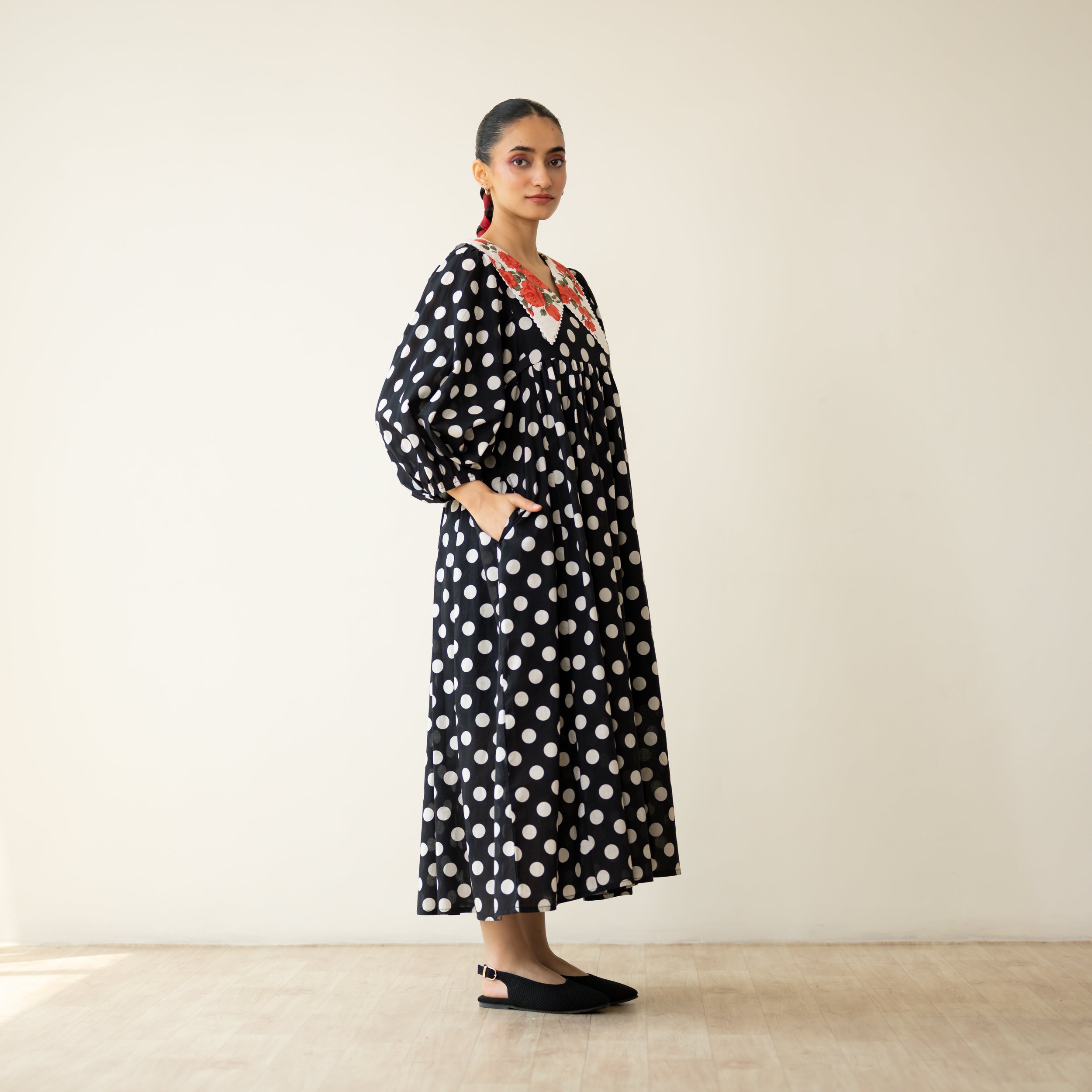 mulmul cotton maxi dress Shirin Mulmul Maxi Dress  Pinklay