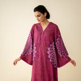 Kritika Statement Modal Kurta - Berry Red