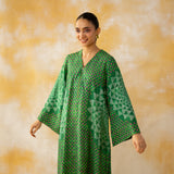 Kritika Statement Modal Kurta - Kaccha Green