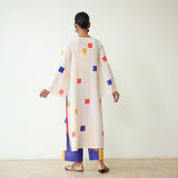 Ludo Pure Slub Cotton Kurta Set - Butter White