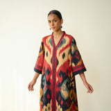 Maheeka Slub Cotton Kurta - Black