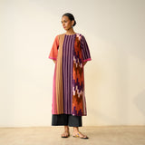 Earth Slub Cotton Kurta - Multicolour