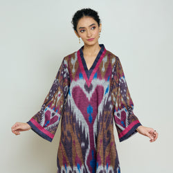 Wild Heart Woollen Kurta - Multicolour